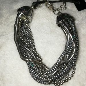 🆕▪️⛓️KK JEWELRY MULTI CHAIN SILVER BRACELET